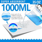 Commode Liners with Highly Absorbent Pads - Image 3