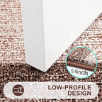 Kitinjoy Indoor Outdoor Door Mat, 48x32 Non-Slip Absorbent Dirt Trapper - Image 4