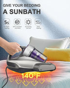 Jimmy Mattress Vacuum Cleaner, Anti-allergen Bed Vacuum Cleaner - Image 4