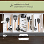 KitchenEdge Adjustable Kitchen Drawer Organizer - Image 7