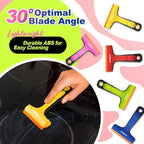DIYSELF-Razor-Blade-Scraper, 1 Pack Razor Blade Scraper, Extra 5 PCS Orange - Image 4
