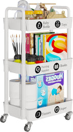 Laiensia 3-Tier Rolling Cart - Image 7