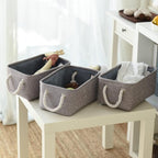 Small Fabric Storage Baskets, Foldable Gift Baskets - Image 4