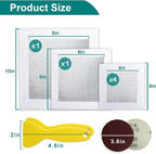10 Pack Drywall Repair Kit for Large Holes, 4/6/8 Inch Dry Wall Patch Kits for - Image 2