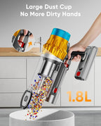 Cordless Vacuum Cleaner, 600W/50KPA, Max 70 Mins Runtime, Self-Standing Vacuum - Image 5