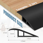 Floor Transition Strip Door Threshold 39" Floor Transition Reducer Trim on The - Image 2