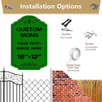 Personalized Aluminum Metal Signs - Image 4