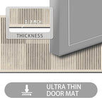 Ultra Thin Door Mat Indoor Entrance, 1/10 in Thin Door Mats - Image 2