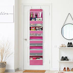 Univivi 6-Shelf Over Door Hanging Organizer Fabric Baby Door Storage - Image 5
