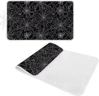 Spider Web Ironing Mat Black Heat Resistant Ironing Blanket Thick Portable - Image 2