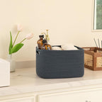 OIAHOMY 4 Pack Storage Baskets for Organizing, Cube Storage Bins for Shelves - Image 5