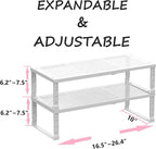 Metal Stackable Expandable Storage Shelf - Image 3