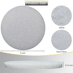 10 Pack 5 Inch 2000 Grits Multipurpose Scrubber Scouring Pads Flocking Scuff - Image 2