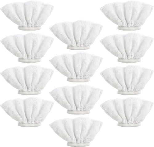 12 Pack Handheld Steam Cleaner Pads Replacement Bissell Steam Shot, McCulloch by RJMom
