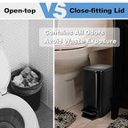 TrashAid Small Bathroom Trash Can - Image 5
