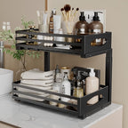 Under Sink Organizer, 2 Tier Under Sink Organizers and Storage, Adjustable - Image 7
