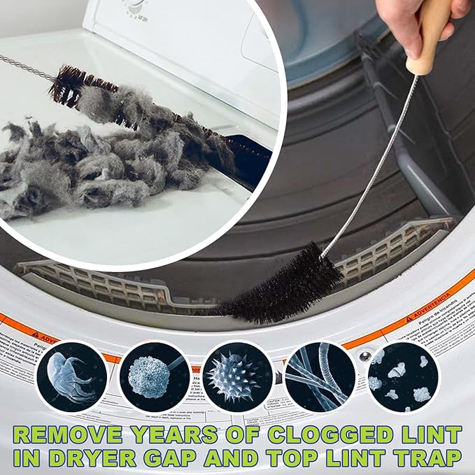 Sealegend Dryer Vent Cleaner Kit Dryer Lint Vacuum Attachment Lint Remover - Image 4