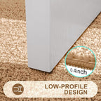 Kitinjoy Indoor Outdoor Door Mat, 48x32 Non-Slip Absorbent Dirt Trapper - Image 4