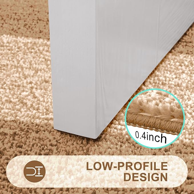 Kitinjoy Indoor Outdoor Door Mat, 40x32 Non-Slip Absorbent Dirt Trapper - Image 4