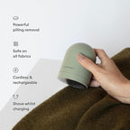 Steamery Fabric Shaver Pilo 2, Removes Lint and Pilling from Clothes and - Image 3