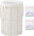 Laundry Hamper Laundry Basket Round 19.0 Gal Handwoven Rattan Laundry Basket by SETVSON