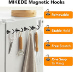 MIKEDE Magnetic Hooks, 40LB+ Heavy Duty Magnet Hooks - Image 3