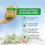 ANECO Compostable Trash Bags 4 Gallon, Extra Strong - Image 4