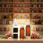 2Pcs Brown 30ml Glass Essential Oil Roller Bottles Refillable Roll on Bottles - Image 9
