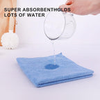 Tricol Clean Microfiber Cleaning Cloth, 12 Pack Ultra-Thick Cleaning Rags - Image 4
