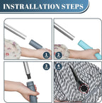 Self-Wringing Twist Mop for Floor Cleaning, Long Handled Microfiber Floor Mop - Image 5