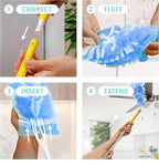 Duster Refill for Swiffer Duster, 4X Microfibers, Disposable Multi Surface - Image 3