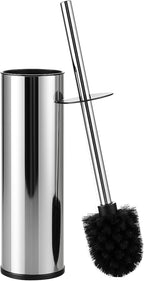 BGL Chrome Toilet Brush and Holder, Stainless Steel Toilet Brushes by BGL