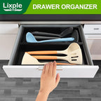 Bamboo Kitchen Drawer Organizer - Image 8