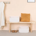 Large Storage Baskets for Shelves, Closet Organizers Bins for Clothes Blanket - Image 6