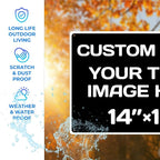 Customised Christmas Decorations: Personalized Text And Picture Signs, Door - Image 4