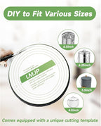 6.7 Inch Charcoal Filters for 16 Pack Kitchen Countertop Compost Bins - Image 7
