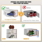 Shoe Storage Boxes Stackable, X-Large Plastic Clear Shoe Organizers - Image 5