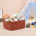 Large Storage Baskets for Shelves, Closet Organizers Bins for Clothes Blanket - Image 5