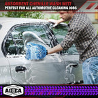 AIDEA Car Wash Mitt Microfiber-2PK, Scratch-Free& Lint-Free, Premium Chenille - Image 6