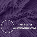 Homaxy 100% Cotton Waffle Weave Kitchen Dish Cloths, Ultra Soft Absorbent Quick - Image 2