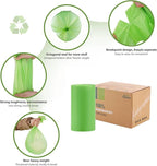 Compost Bags, 13 Gallon, Extra Thick 1.1 Mils, Compostable Food scrap waste bags - Image 3