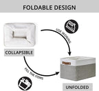DULLEMELO Fabric Baskets for Storage, Organizing Baskets for Shelves, Fabric - Image 5