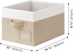 GRANNY SAYS Storage Baskets for Organizing, Fabric Storage Bins for Shelves - Image 6