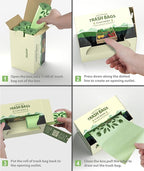 Large Compostable Trash Bags 13 gallon 60 Packs, AYOTEE Biodegradable Trash Bag - Image 7