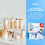 USKICH 48 Pack Water Bottle Cleaning Tablets, Water Bottle Cleaner Great - Image 3