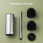 Toilet Brush and Holder Set, Toilet Bowl Brush - Image 7