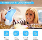 Asltw Upgrade Cute Fridge Deodorizer, Dolphin Fridge Cleaner, Freezer Odor - Image 3