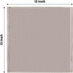 Artoid Mode 100% Cotton Brown Waffle Weave Kitchen Dish Cloths, 12x12 Inch - Image 6