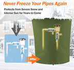 TOHONFOO Backflow Preventer Pipe Insulation Cover - Image 3