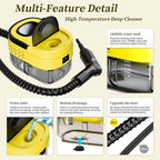 Steam Cleaner, 15s Heat-Up, 1.6L Tank, 3-Level Adjustable Handle, 2500W Steamer - Image 3